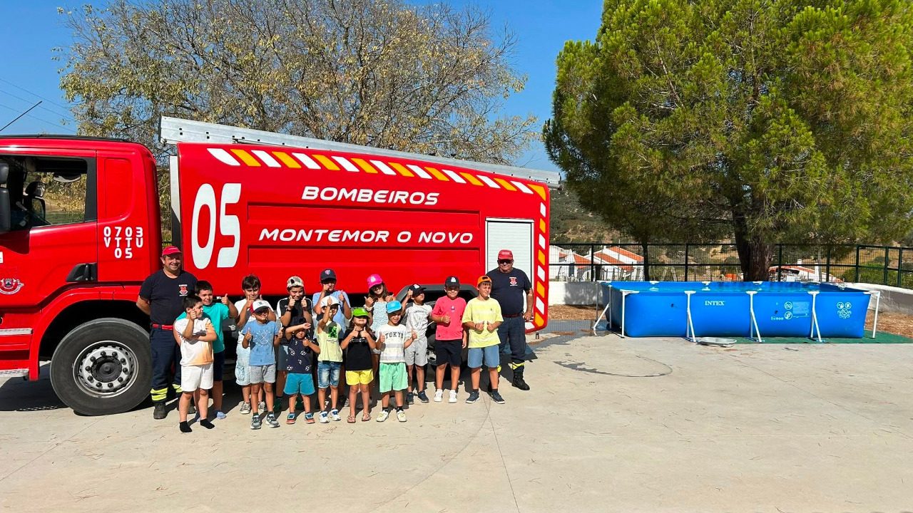 Agradecimento aos Bombeiros Voluntários de Montemor-o-Novo