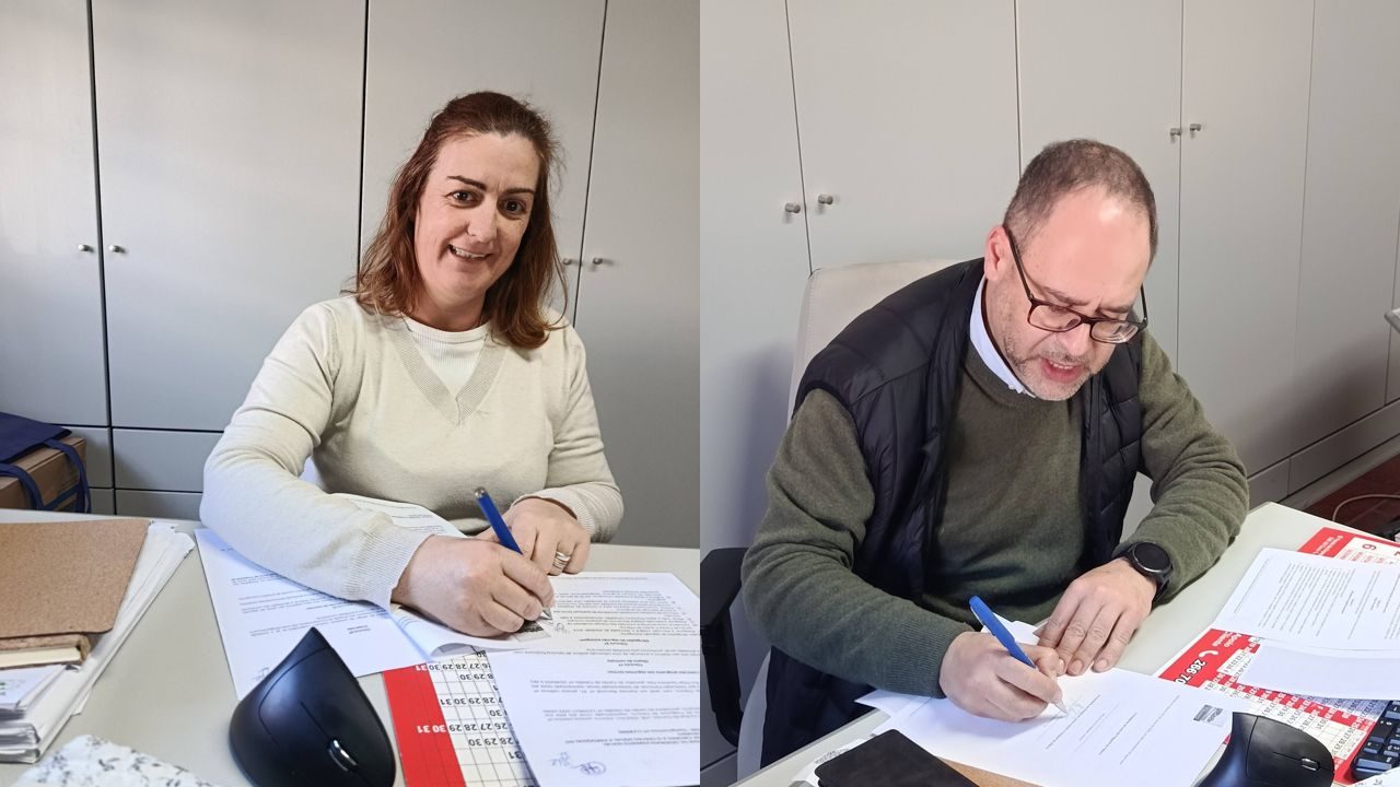 Assinatura de contratos programa com o Centro Social Paroquial